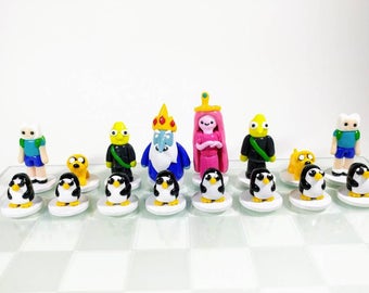 Adventure Time Character - Chess Set - Figures