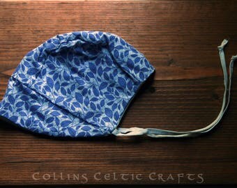 Handmade Baby girl reversible bonnet sun hat summer size 3-6 months purple and white