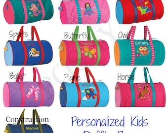 Personalized Stephen Joseph Duffle Bag in Girls Boys