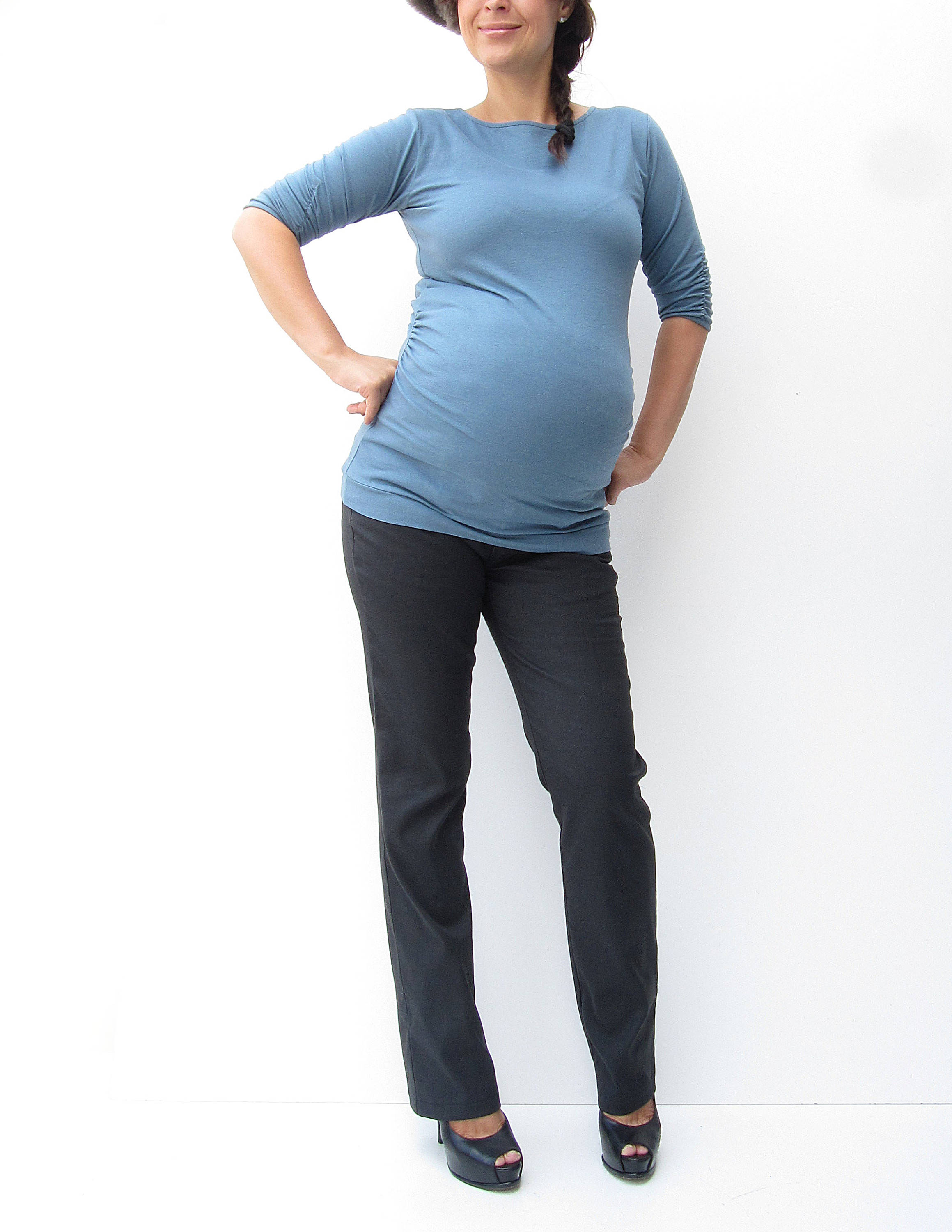 Maternity Office Black Pants Maternity Trousers Expecting a