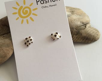 Seashell Jewelry … Drupe Shell Stud Earrings (1630)