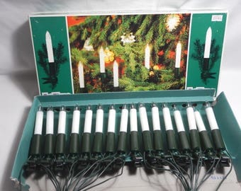 Hellum 16 Clip-on Electric Candle Light Strand Christmas Lights Germany Weihnachtsbeleuchtung Krazen -2