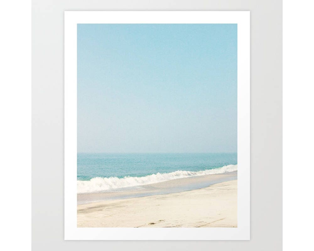 SALE Beach print beach prints canvas art large wall art