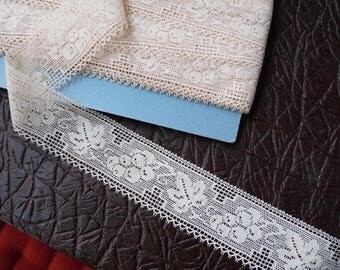 OLD NO. 12 ECRU COTTON LACE TRIM