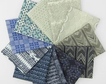 Parson Gray Favorites Fat Quarter Bundle - Parson Gray for FreeSpirit - 11 FQs - 2.75 Yards Total