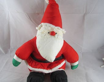 nylon stuffed santa claus