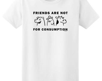 Funny Gift for Vegan Friends are Not for Consumption Ladies T-Shirt 2000L - RS-779