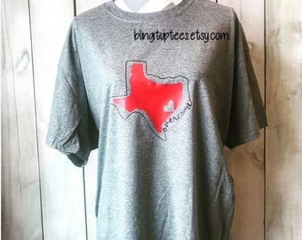 Hurricane Harvey Shirt, Overcome Texas Dry-blend, Moisture Wicking, Unisex T-shirt, Infants, Toddlers, Youth & Plus Sizes