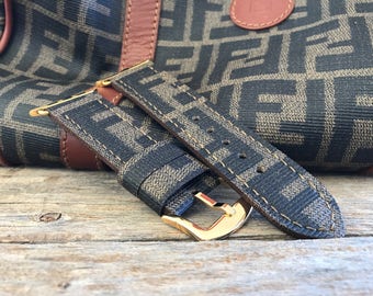 Artisan watch strap apple watch FENDI Hand made !!!