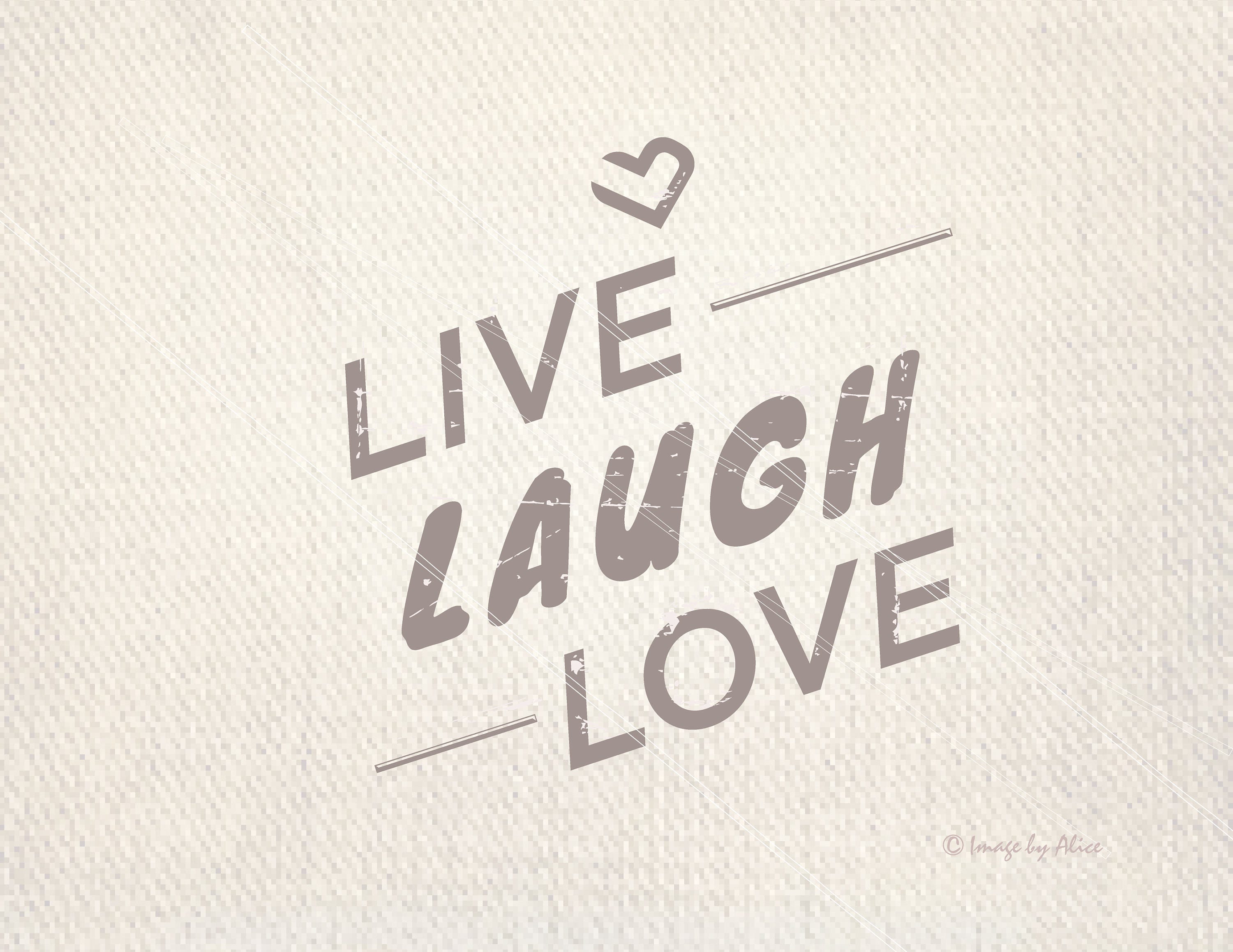 Download Live laugh love SVG DXF Vector File. Cricut Explore. Cutting