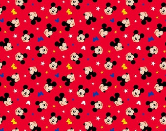 Mickey head fabric | Etsy