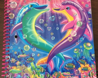 Lisa Frank Dolphins Postcard Ocean Sea