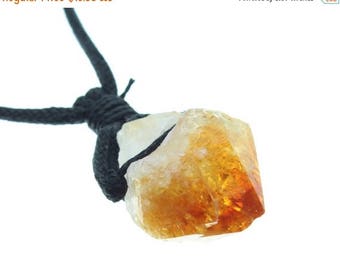 ON SALE Citrine Meditation & Healing Pendant
