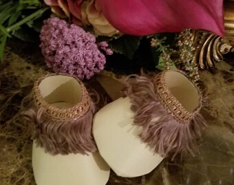 Baby Moccasin Shoe Favors / Moccasin Shower Favors