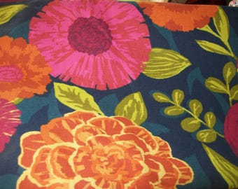 Per Yard Modern Floral Upholstery fabric, Robert Allen Fabric for upholstery projects, valances