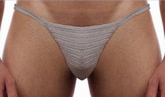 Men thong sexy men g string crochet bikini hot beach pool men bikini athletic swimwear hot bikini bottom low rise men thong men panties