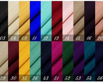 30mm silk crepe de chine,silk CDC fabric,wedding silk crepe 100% silk-0.5yard