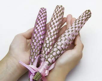 Lavender Wands, Pink Organic Lavender Wand, Aromatic Lavender Wand, Gardener Gift, Wedding Decor, Bridesmaid Gift, Wedding Gift