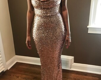 Sequin bridesmaids dresses or customize your own
