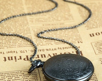 1 Pocket Watch Necklace Watch Wedding Party Gifts Vintage Watch -C014