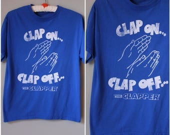 1980s 'The Clapper' T shirt