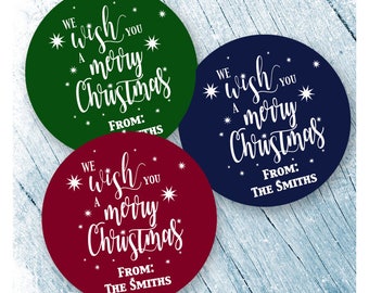 Holiday labels | Etsy