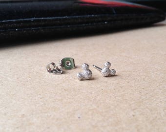 tiny Mickey Mouse stud earrings, disney Earrings, Mickey Mouse earrings, gift for her.