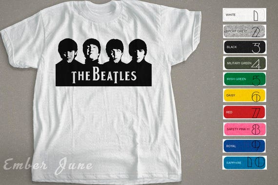 The Beatles T-shirts Beatles Memorabilia Imagine Multiple