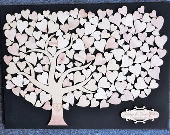 Love Birds Tree Wedding Guestbook