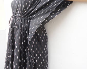 Pregnancy gown Maternity robe black hospital gown delivery caftan women bohemian maternity kaftan maxi dress beach cover ups womens clothing