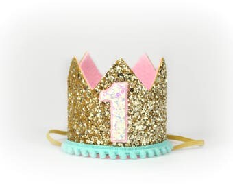 Pet Birthday Crown || Dog Birthday Hat || Pet Pig Cat Kitty Puppy People Birthday Hat || Pet Photo Prop || Dog Gift || Add Any Number