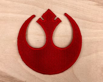 STAR WARS PATCH - Iron On, Rebel Alliance Patch - Great Gift Idea!