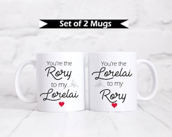 Custom Lorelai to my Rory, Rory to my Lorelai, Gilmore Girls Coffee Mug, Gilmore Girls Mug, Gilmore Girls, Mothers Gift, Friend Mug, BFF Mug