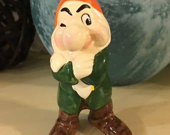 grumpy dwarf figurine