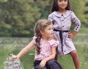Violette Field Threads Josephine Blouse and Dress Pattern