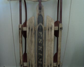 Vintage sled, by Eskimo