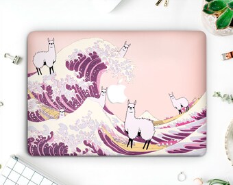 Llama Macbook Pro Case Wave Laptop Case Macbook Hard Case Macbook Air Case Macbook Air 13 Macbook 2016 Case Macbook Pro 2016 AMM2013