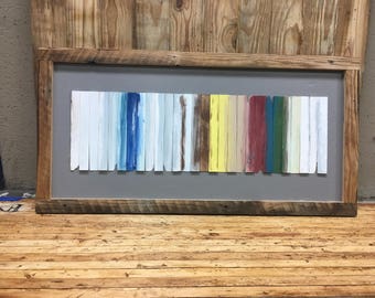 Rustic Wood Shim Art A Unique Statement Reclaimed Wall Rustic Wood Shim Art A Unique Statement Reclaimed Wall