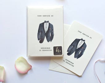 Will you be my groomsman - groomsman invitation cards - groomsmen invitation - best man invitation - Choose your set