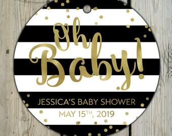 Oh baby tags | Etsy
