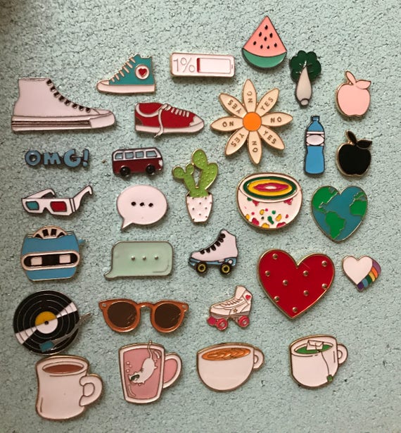 Enamel Pins for Bags & Planners PA7010P