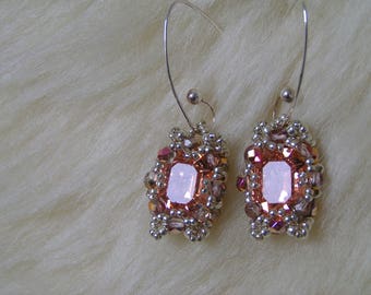 Pattern/Tutorial in English for the earrings" Denia"