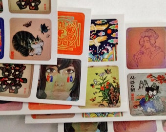 korean sticker etsy
