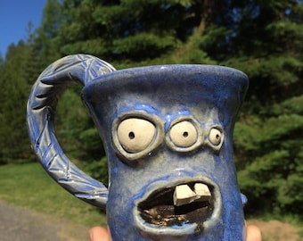 Joshua Unique Ceramic Monster Mug