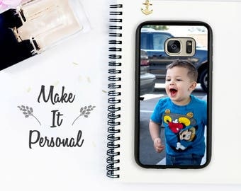Custom Galaxy S8 Case Galaxy S8 Plus Case Personalized Phone Case Samsung S8 Custom Case Personalized Gift Idea Photo Case Galaxy S7 Edge