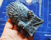 Game of foam soap parody -iron throne- winter is coming - gift, geeky soap, parody soap-2D
