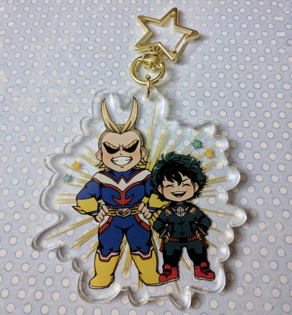 bnha plush keychain