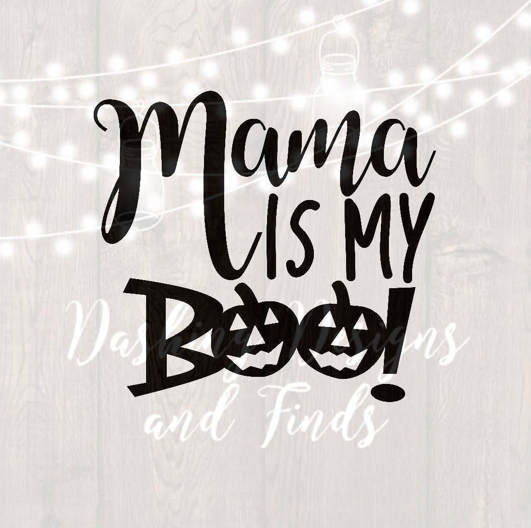 Download DIGITAL DOWNLOAD svg png mama is my boo mom life halloween svg spumpkin svg silhouette cricut ...