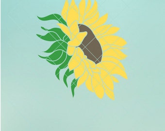 Free Free 349 Svg Cricut Sunflower Decal SVG PNG EPS DXF File