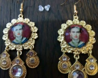 Frida Kahlo Inspired Earrings